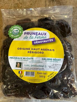 Pruneau denoyauté