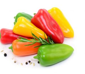 petit poivron multicolore